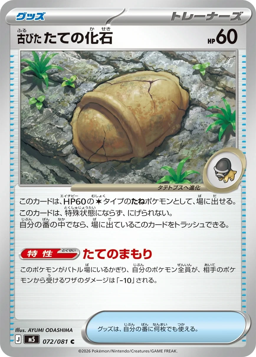 M5 - Fossile Armure Antique