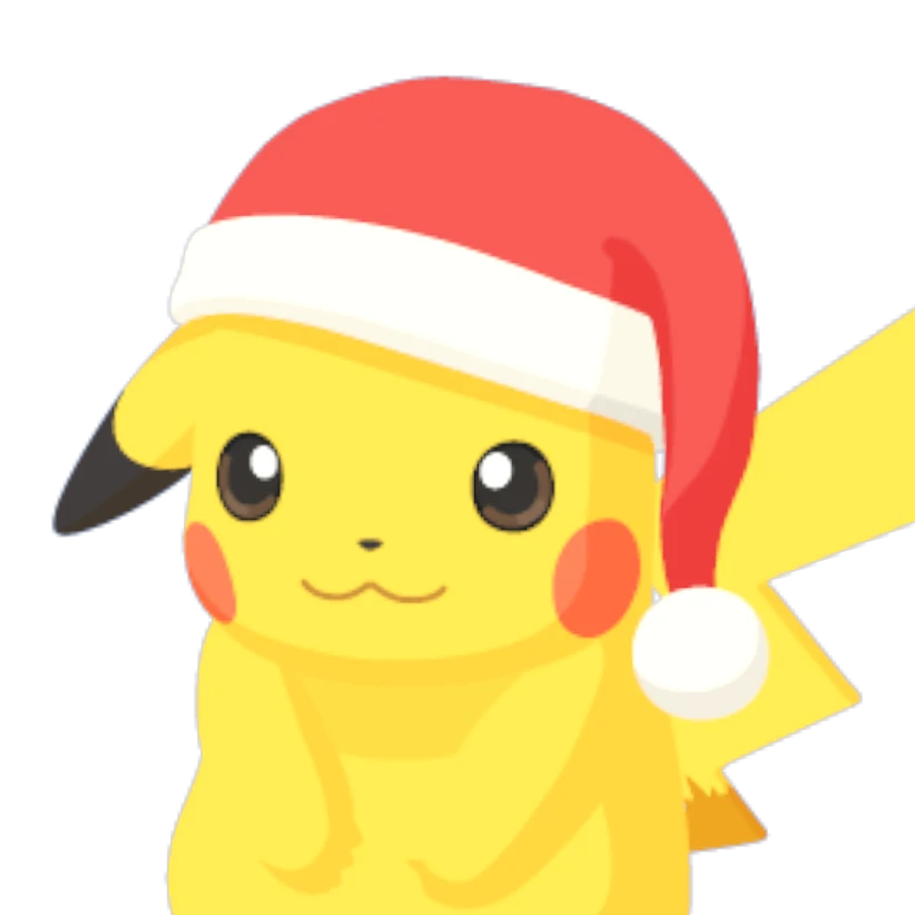 Pikachu (Fêtes) Pikachu (Holiday) ピカチュウ(ホリデー)