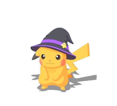 Pikachu (Halloween) chromatique