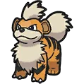 Caninos - Growlithe - ガーディ