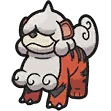 Caninos - Forme de Hisui Growlithe ガーディ