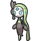 Meloetta - Forme Chant Meloetta メロエッタ