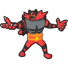 Félinferno Incineroar ガオガエン
