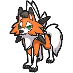 Lougaroc - Forme Crépusculaire - Lycanroc - ルガルガン