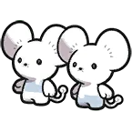 Compagnol - Tandemaus - ワッカネズミ