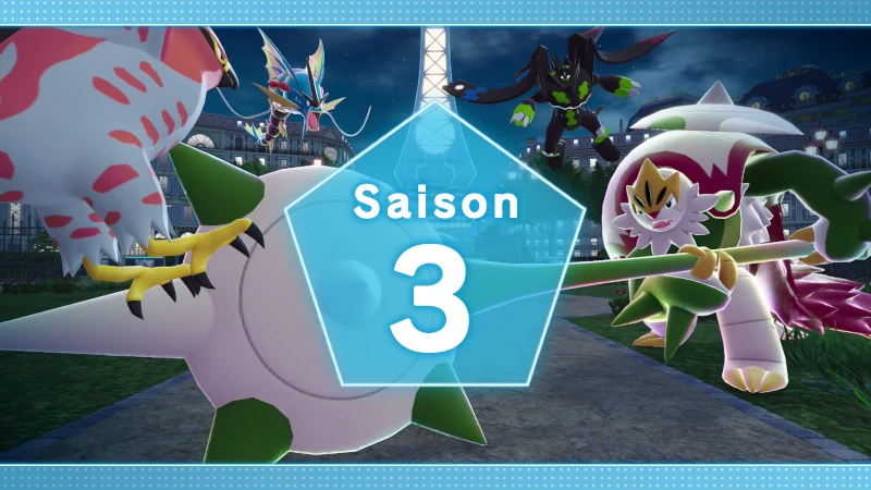 Légendes Pokémon : Z-A - Combats Classés - Saison 3