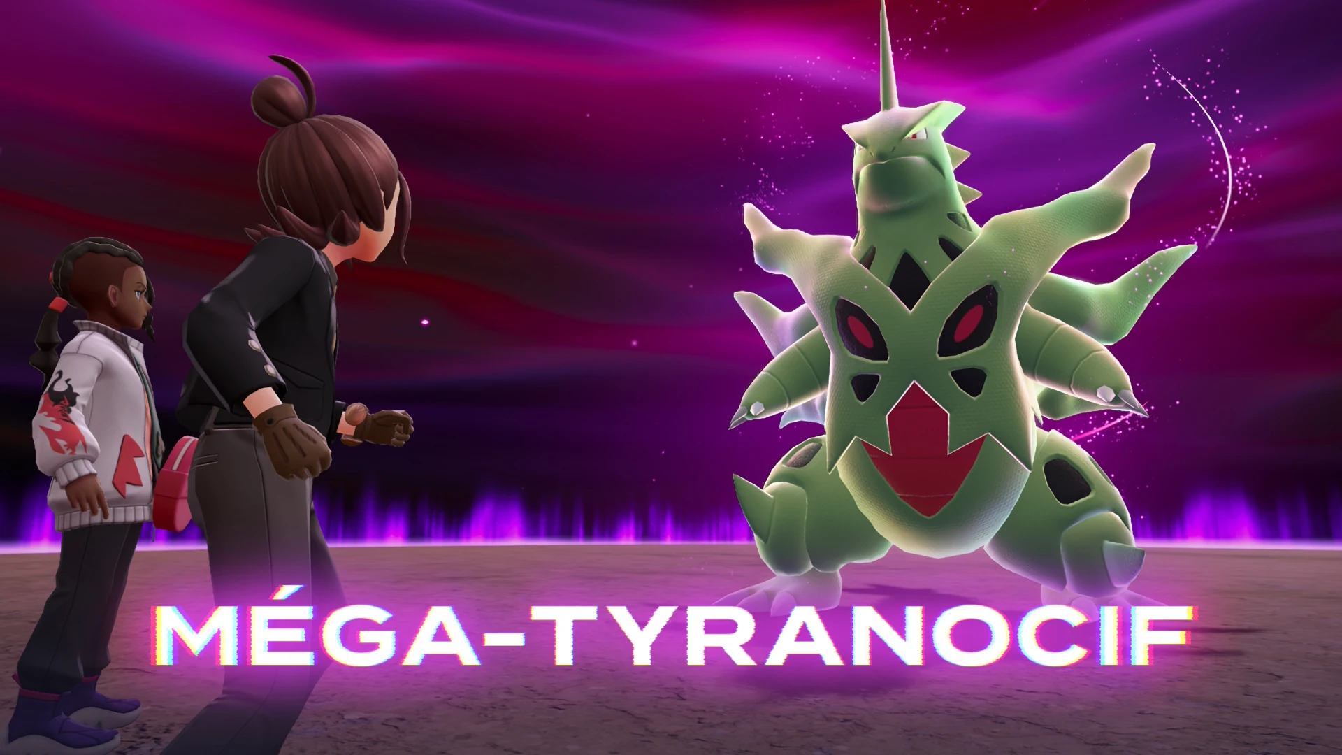 Méga-Tyranocif Méga-Ferox - Combat