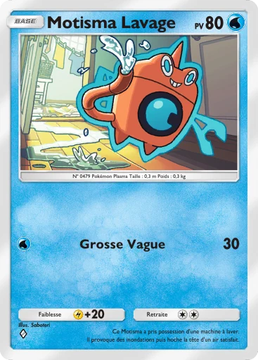 Pokémon Pocket - Choc Spatio-Temporel - Motisma Lavage