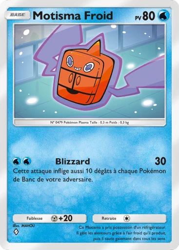 Pokémon Pocket - Choc Spatio-Temporel - Motisma Froid