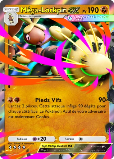 Pokémon Pocket - Embrasement Écarlate - Méga-Lockpin