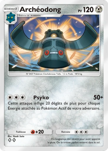 Pokémon Pocket - Lumière Triomphale - Archéodong