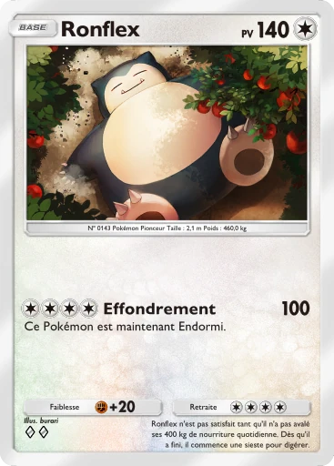 Pokémon Pocket - Lumière Triomphale - Ronflex