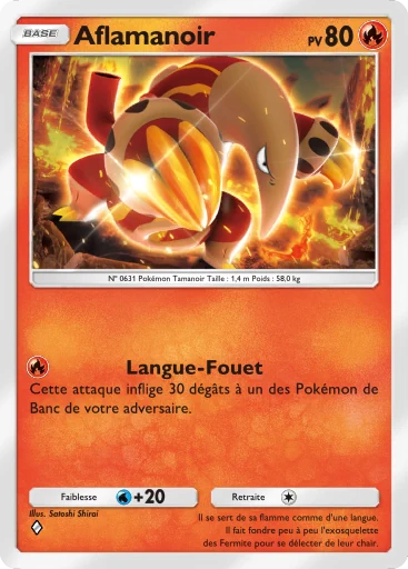 Pokémon Pocket - Méga-Ascension - Aflamanoir