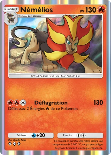 Pokémon Pocket - Méga-Ascension - Némélios