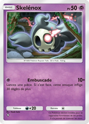 Pokémon Pocket - Méga-Ascension - Skelénox