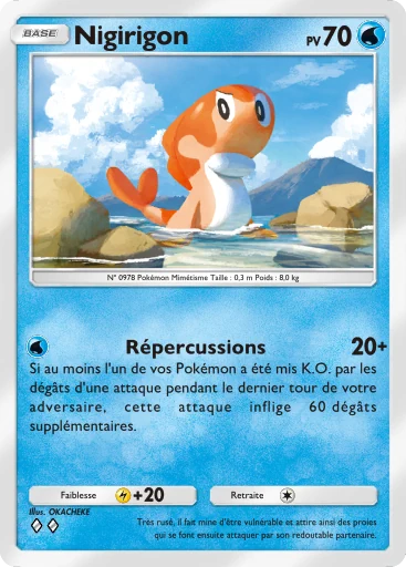 Pokémon Pocket - Merveilles de Paldea - Nigirigon