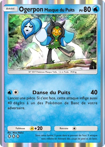 Pokémon Pocket - Parade Onirique - Ogerpon (Masque du Puits)