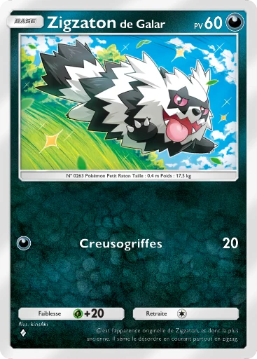 Pokémon Pocket - Parade Onirique - Zigzaton de Galar