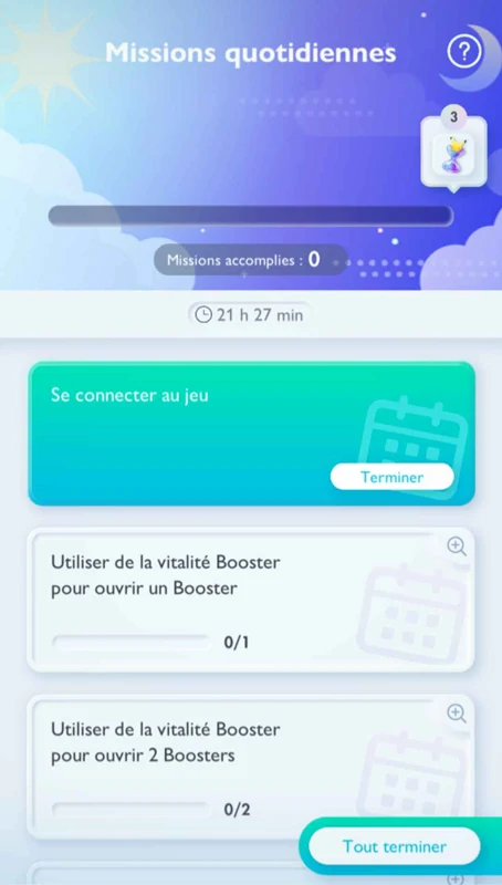 mission quotidienne pokémon tcg pocket