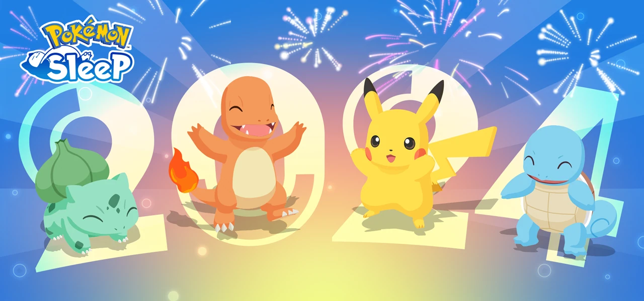 Nouvel An 2024 Pokémon Sleep