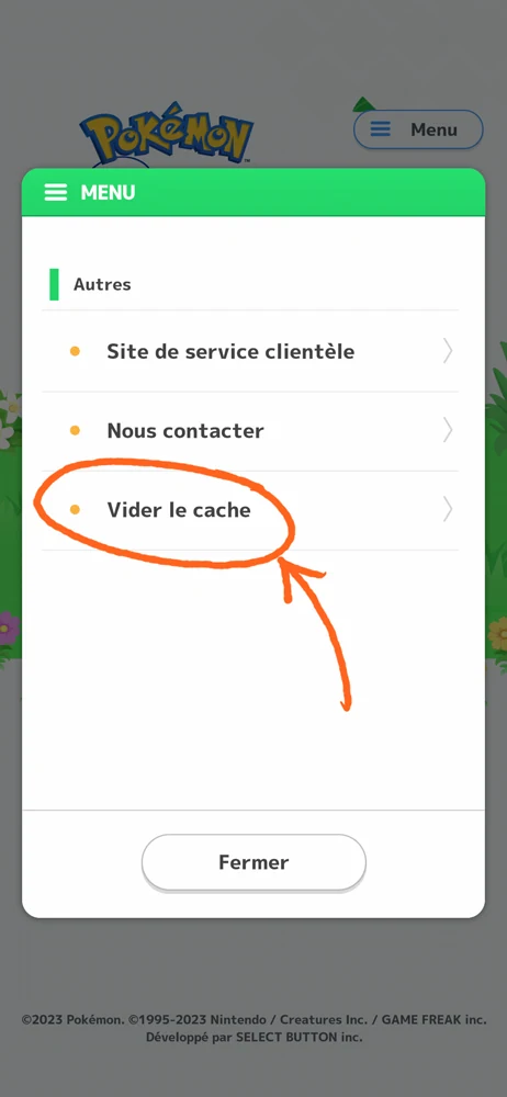 pokemon sleep bug texte disparu