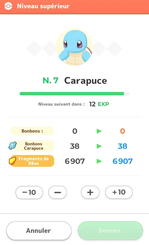 Pokémon Sleep évolution