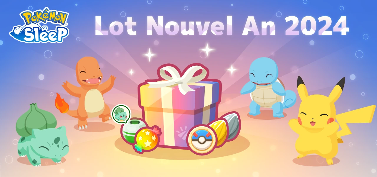 Nouvel An 2024 Pokémon Sleep