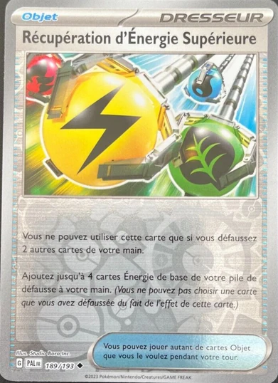 recup d'énergie
