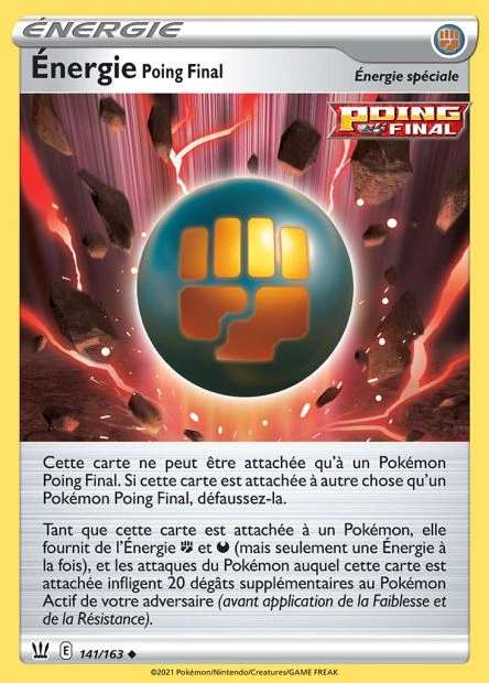 energie poing final