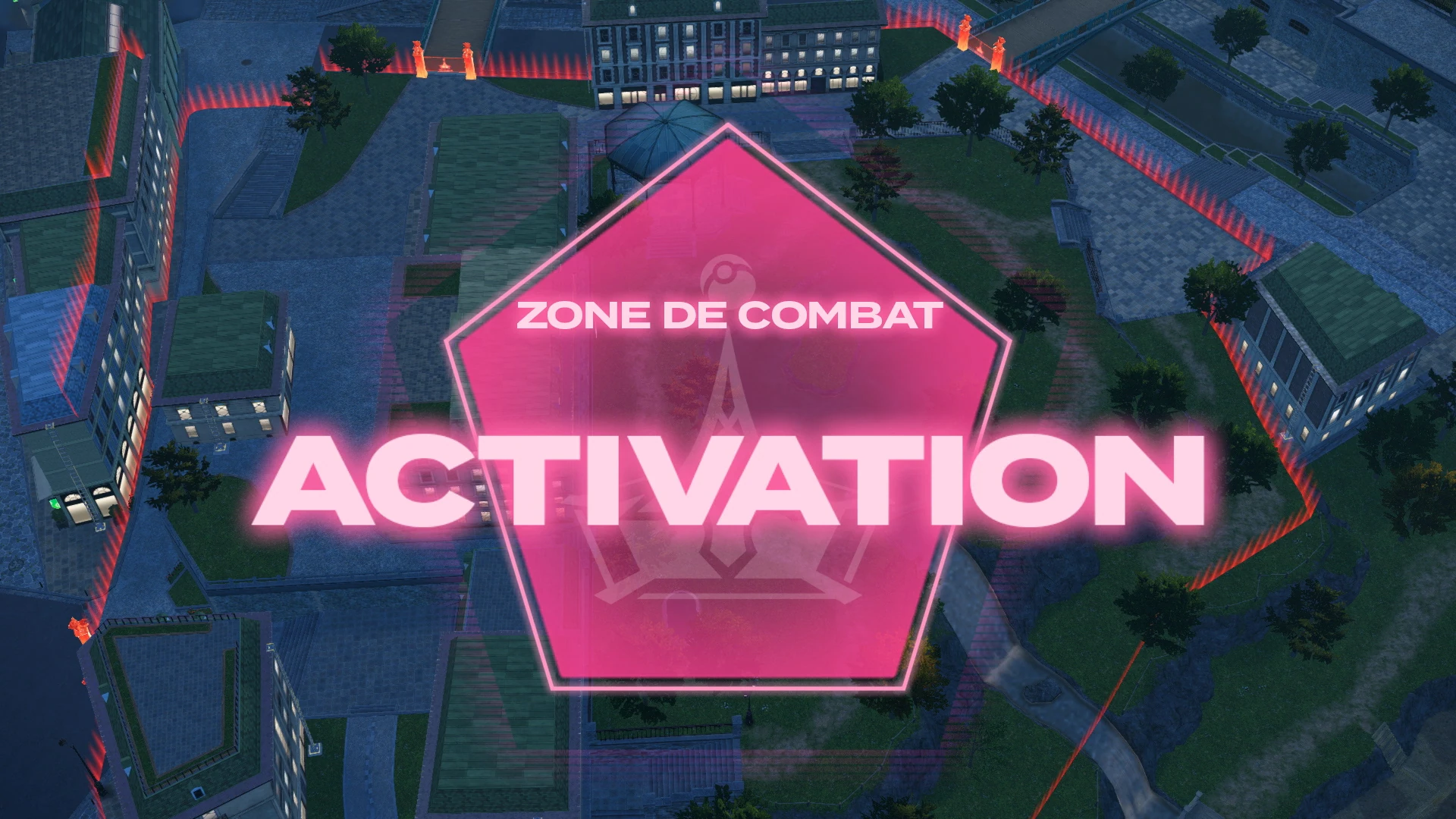 Activation de la zone de combat