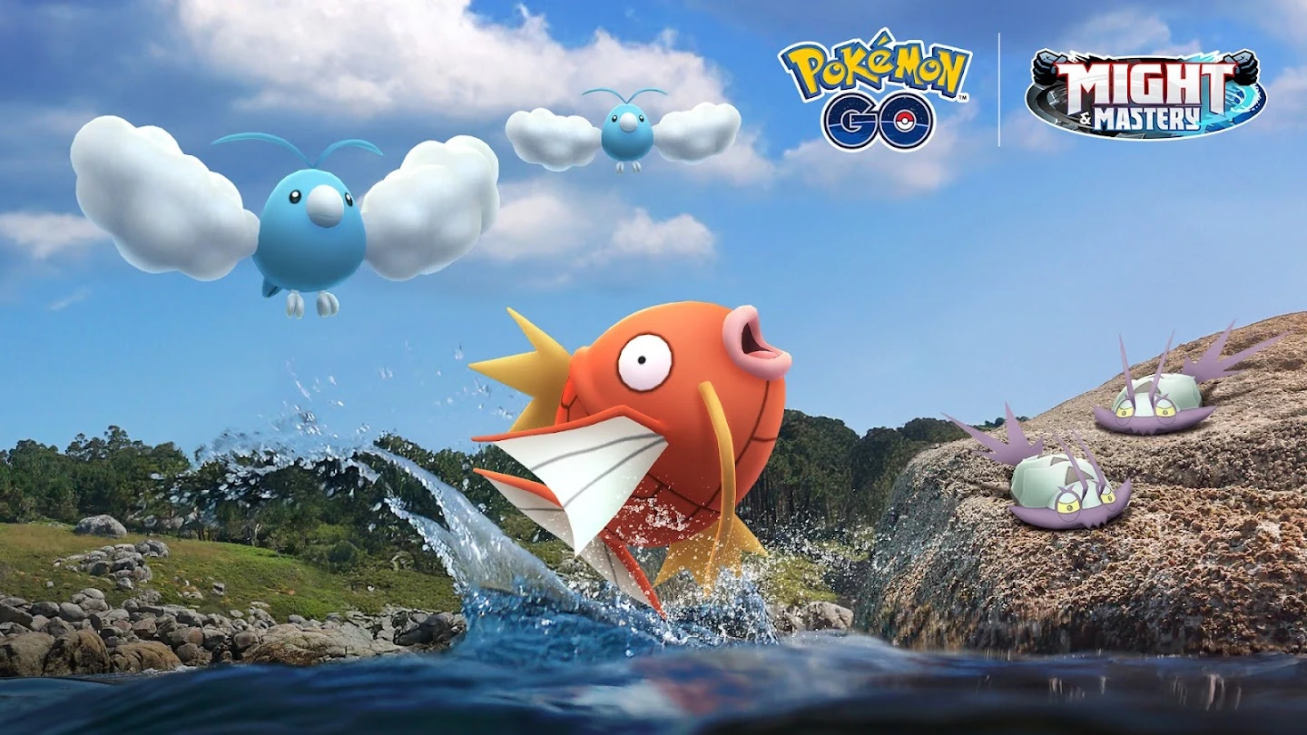 Pokémon GO Croissance Magicarpe