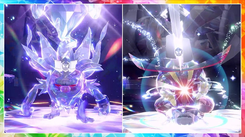 raid pokémon écarlate pokémon violet Courrousinge et Scalpereur rayquaza chromatique