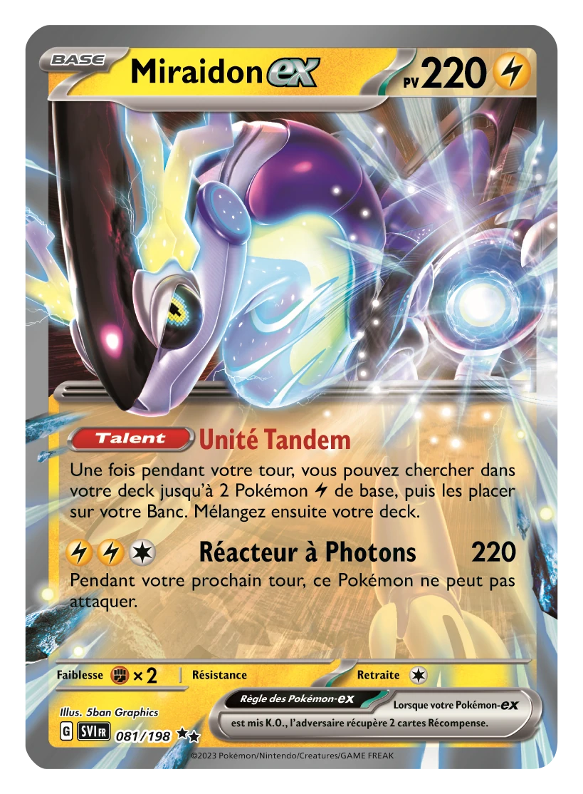 tcg écarlate violet jcc pokémon