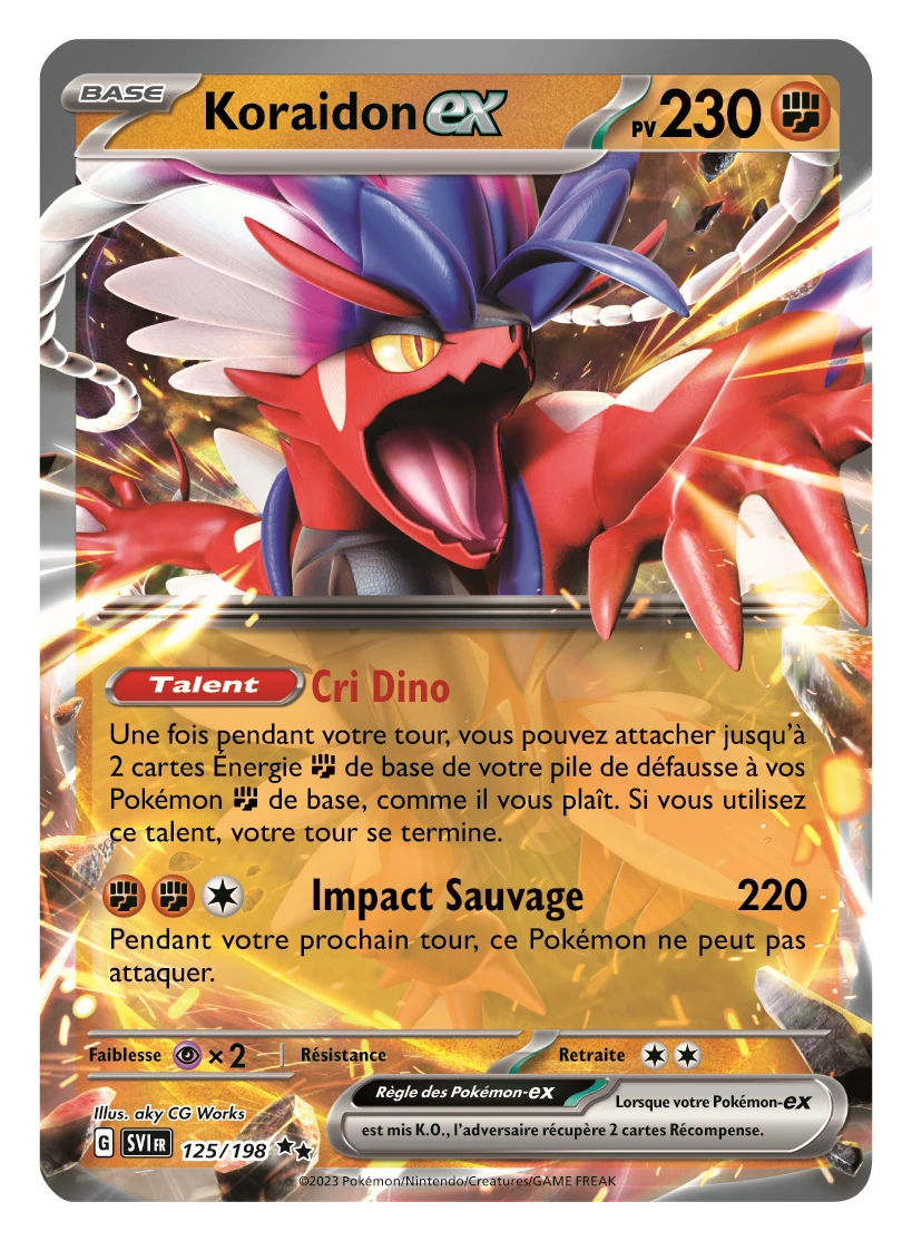 tcg écarlate violet jcc pokémon