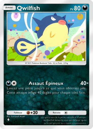 Pokémon Pocket - Aura Palpitante - Qwilfish