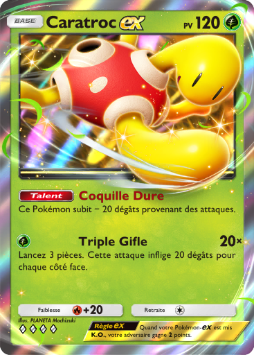 Pokémon Pocket - Booster de Luxe ex - Caratroc-ex