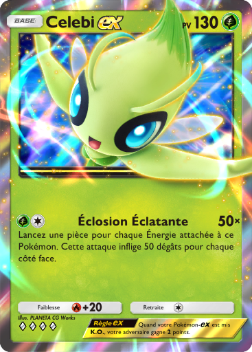 Pokémon Pocket - Booster de Luxe ex - Celebi-ex