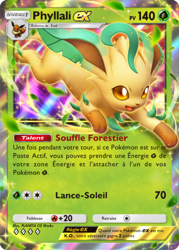 Pokémon Pocket - Booster de Luxe ex - Phyllali-ex