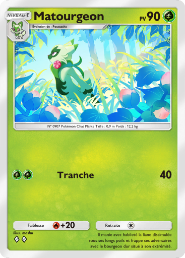 Pokémon Pocket - Booster de Luxe ex - Matourgeon