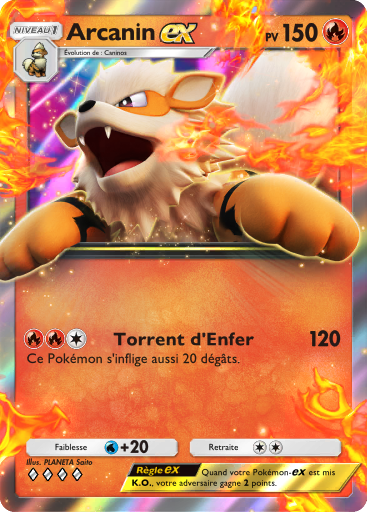 Pokémon Pocket - Booster de Luxe ex - Arcanin-ex