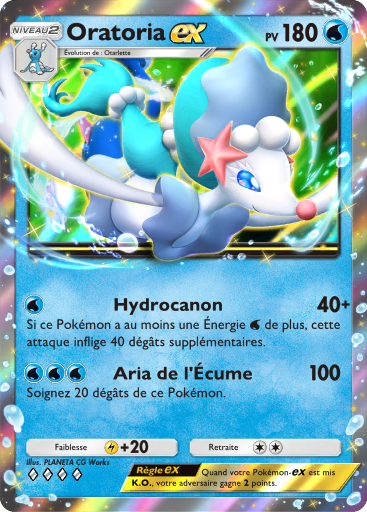 Pokémon Pocket - Booster de Luxe ex - Oratoria-ex
