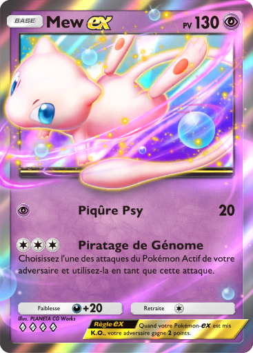 Pokémon Pocket - Booster de Luxe ex - Mew-ex