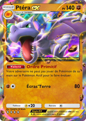 Pokémon Pocket - Booster de Luxe ex - Ptéra-ex