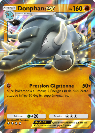 Pokémon Pocket - Booster de Luxe ex - Donphan-ex