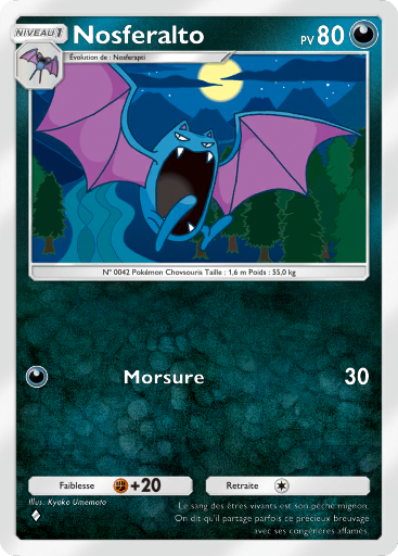 Pokémon Pocket - Booster de Luxe ex - Nosferalto