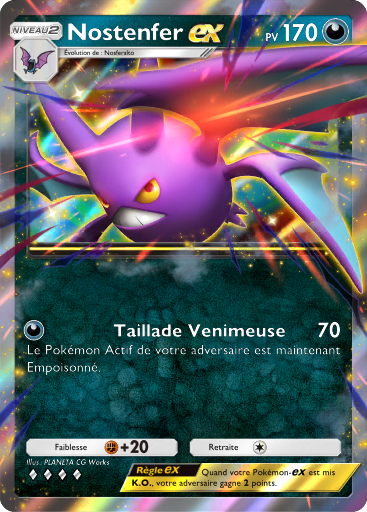 Pokémon Pocket - Booster de Luxe ex - Nostenfer-ex