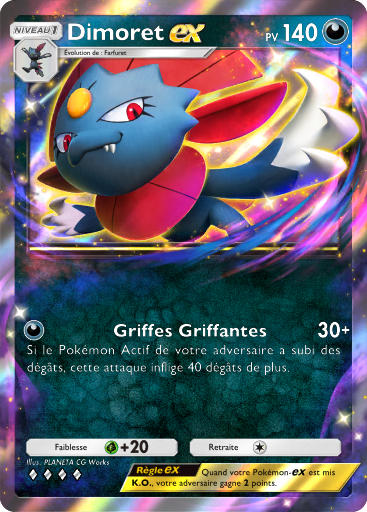 Pokémon Pocket - Booster de Luxe ex - Dimoret-ex