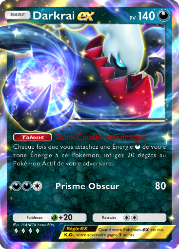 Pokémon Pocket - Booster de Luxe ex - Darkrai-ex