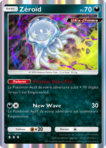 Pokémon Pocket - Booster de Luxe ex - Zéroïd