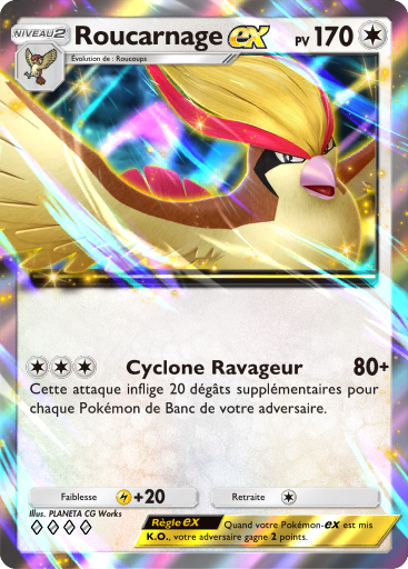 Pokémon Pocket - Booster de Luxe ex - Roucarnage-ex